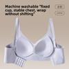 Women's Jelly Strip Pull Up Bracket To Prevent Sagging No Trace Breathable Gather No Underwire Underwear