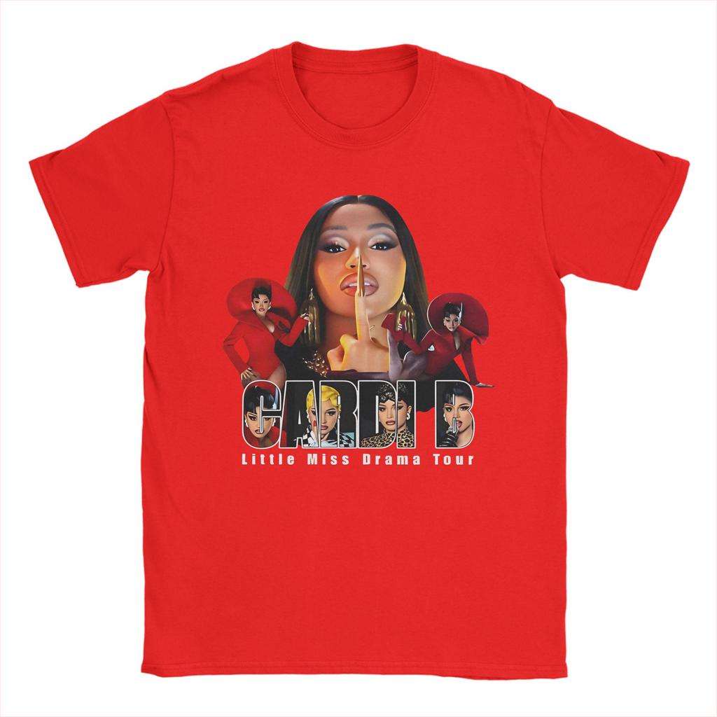 Cardi B Am I The Drama 2026 Kunst T-Shirts Unisex 100% Baumwolle Lustige T-Shirts Rundhals T-Shirts Kurzarm Kleidung Geburtstagsgeschenk