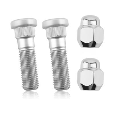 Knurl 13mm Wheel Studs for Mazda3 Mazda5 Mazda6 CX-5 CX6 CX7 CX8 CX9 M12x1.5 Wheel Bolts 48mm Lug Bolts for Mazda 10 Pcs