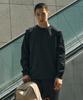 STCO Shoulder Point Utility Sweatshirt Charcoal (Regular Fit)_Swsua01Nsc