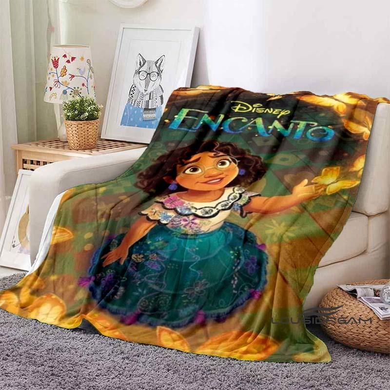 

Full House of Magic Cartoon Print Plush Blanket, Extra-large Size, Warm and Comfortable, Suitable for Bed and Sofa Decoration. 75x90cm