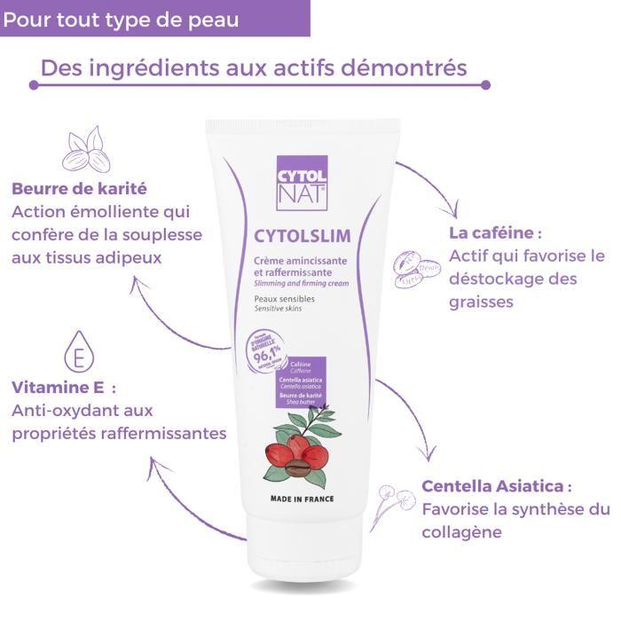 Cytolslim Crème Anti-Cellulite, Amincissante et Raffermissante - 200 ml