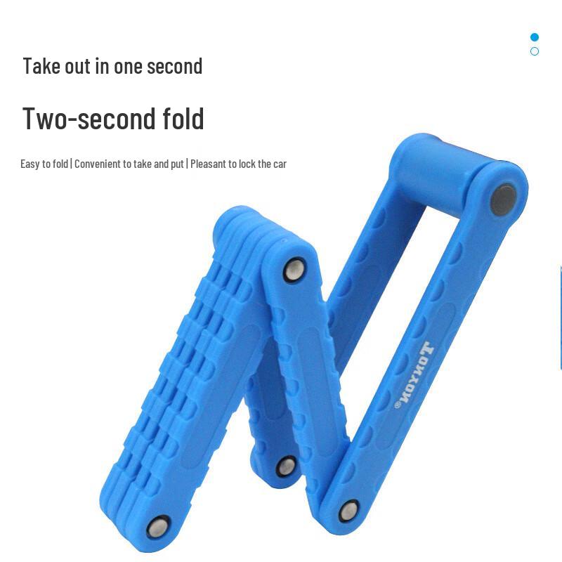 GEETHATY3881 Cycling Folding Anti-theft Bike Lock
