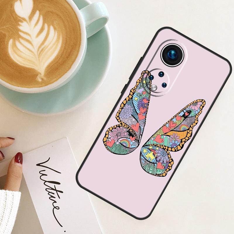 Beautiful Butterfly For Honor Magic 7 Lite 6 8 Pro Case For Honor 200 400 50 70 90 X8c X8b X9a X9b X9c X9d Win RT