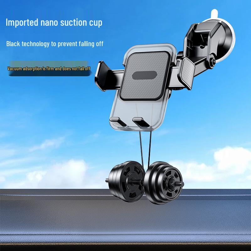 Retractable Suction Cup Car Dashboard Phone Holder
