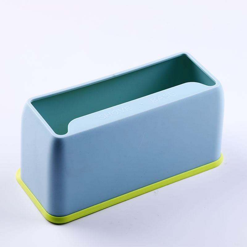 Metal Cat Litter Scoop Set with Large Wooden Handle and Candy Color Base