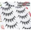 Lashie - Set of 10 Pairs: Doll Eye Crisscross False Eyelashes