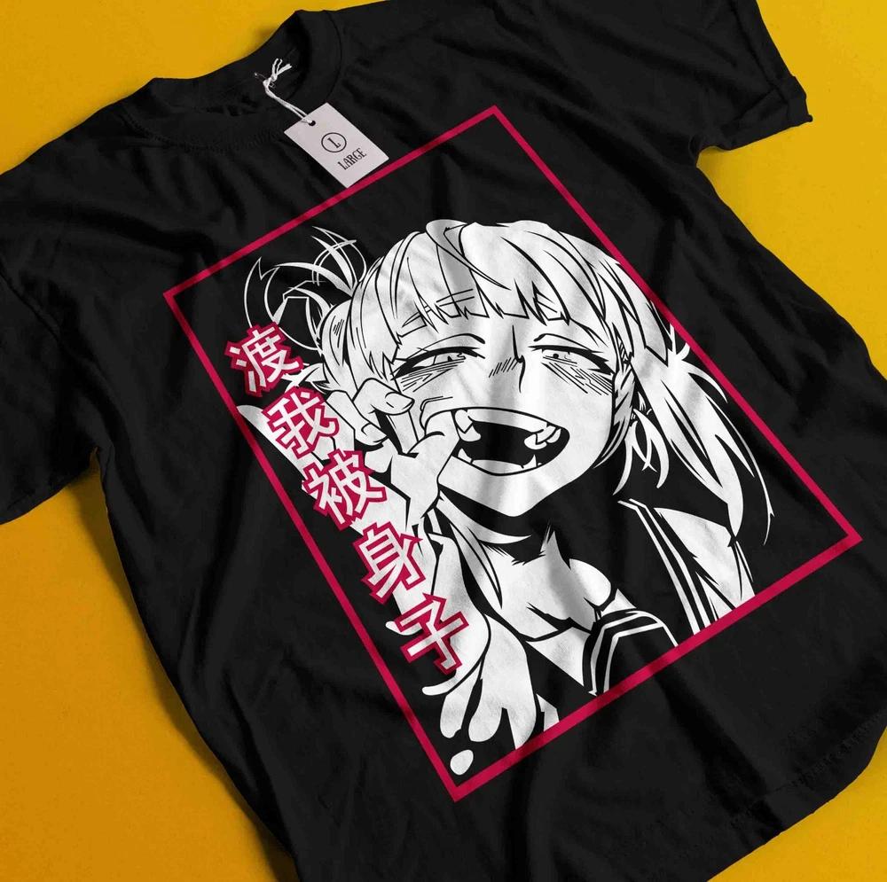 Himiko Toga TShirt My Hero Academia Tshirt Anime Midoriya Dabi Shoto Shirt Deku S