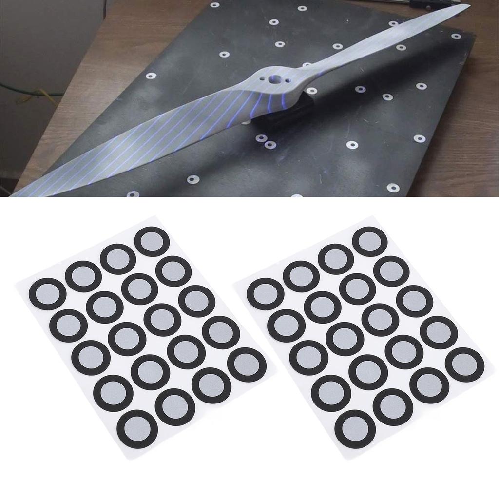 200 Pcs 3D Scanning Marker 12mm ID 19mm OD Precise Tracking Reference Point and Diffuse Reflection M