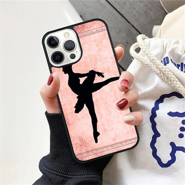 Ballet Ballerina Dancer Phone Case Cover For iPhone 17 Air 15 16 14 13 12 Pro Max 11 Pro Max Plus Coque Shell