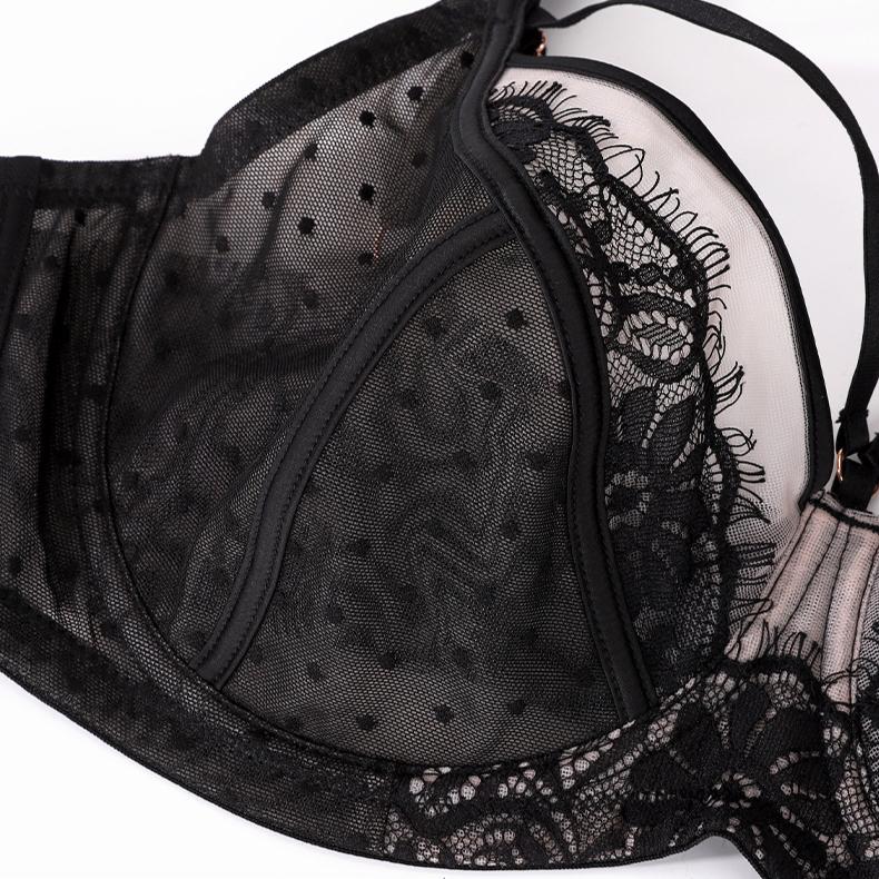 Spitze Übergröße BH Weiblich Sexy Spitzen-BH Vollschalen-BH