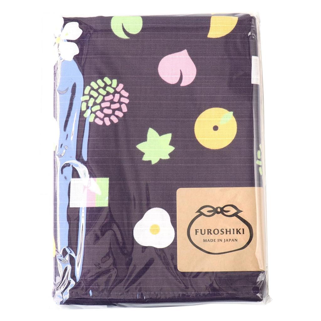 Kenema Miyamoto Towel Miyamoto Furoshiki No O Japanese Sweets 6330 70x70cm (Miyamoto-towel) "Okamisan Furoshiki"