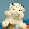 Tiger Hand Puppet Kids Plush Playthings Interesting Stuffed Animals Toys Plush Toy Birthday Gift Story Telling Decoration