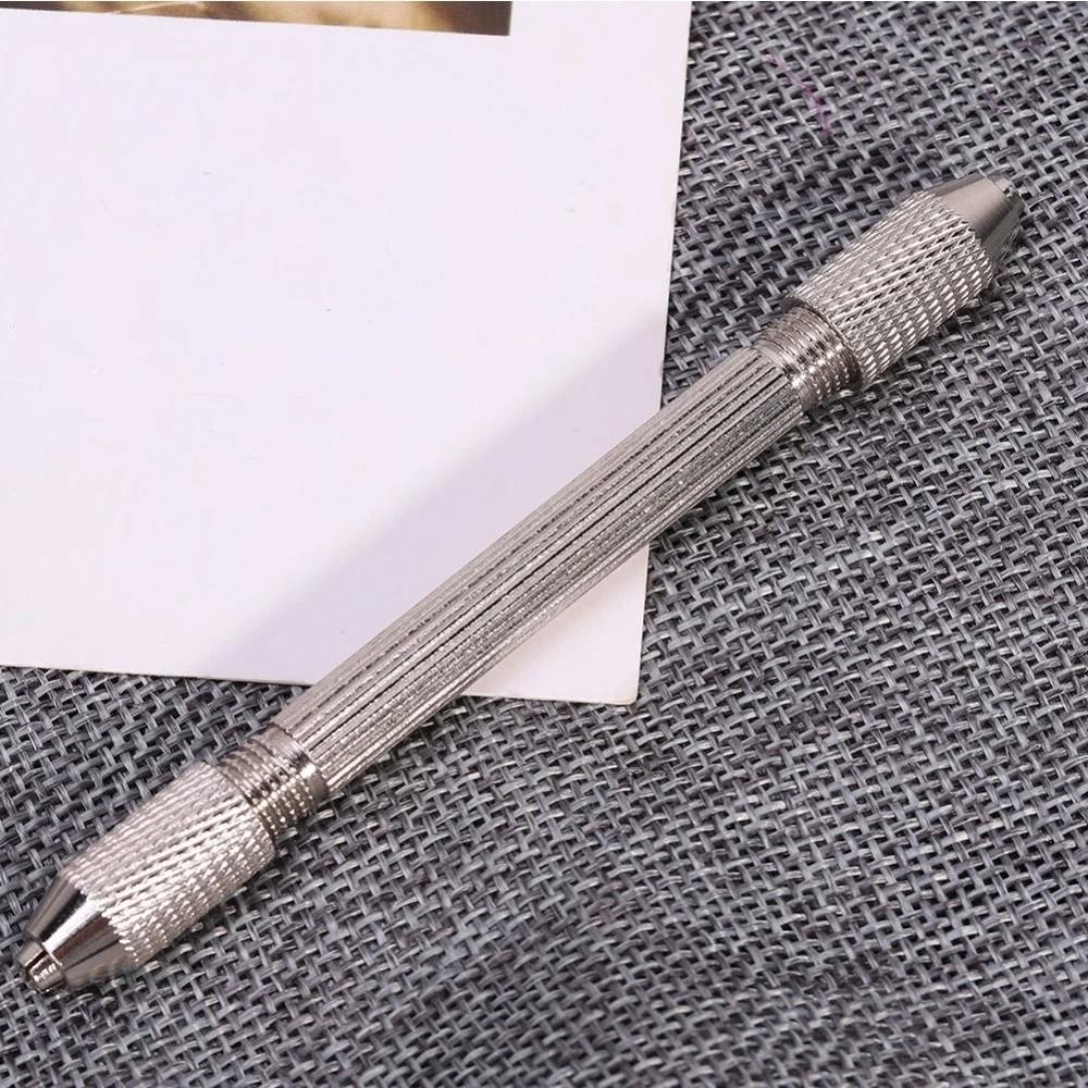 Metal Construction Hand Drill Bit Double End Design Double End Drill  Carving Work