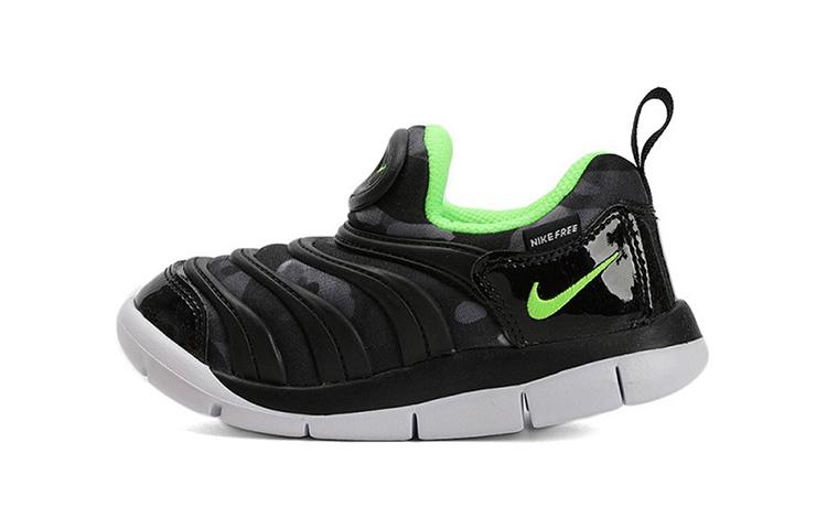 

Nike Dynamo Free Low top Toddler Shoes Black Green Infant And Toddler CQ5416-941 25