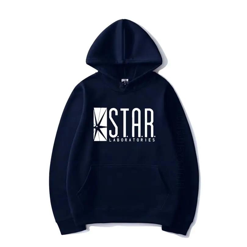 2025 hoodie solid color Star Labs warm pullover fashionable hip-hop street wear men's and women's autumn and winter hoodies