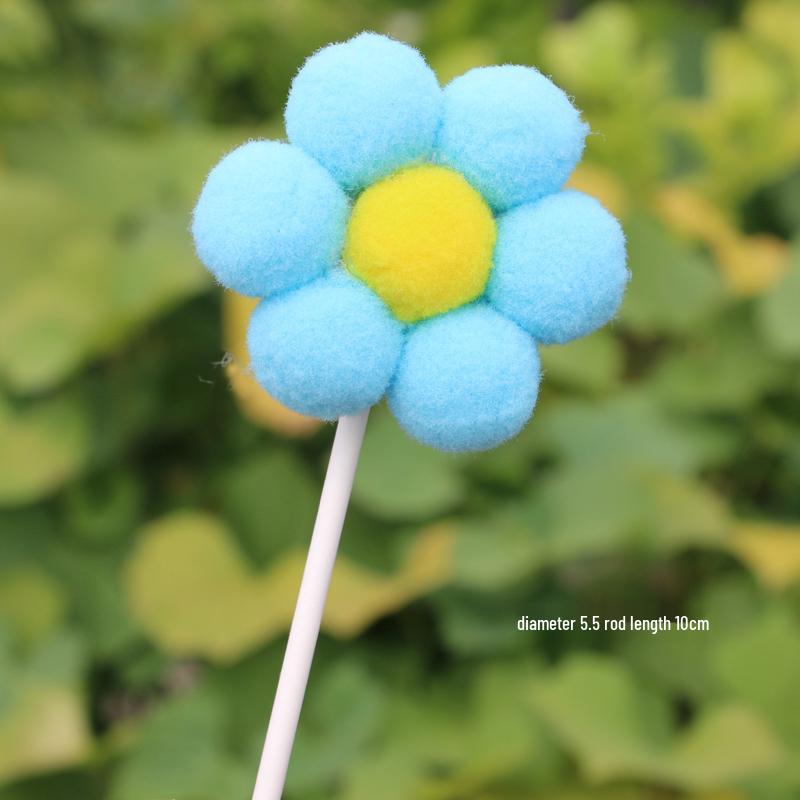 3D Cloud Cake Decorations: Dessert Flags & Fluffy Ball Inserts