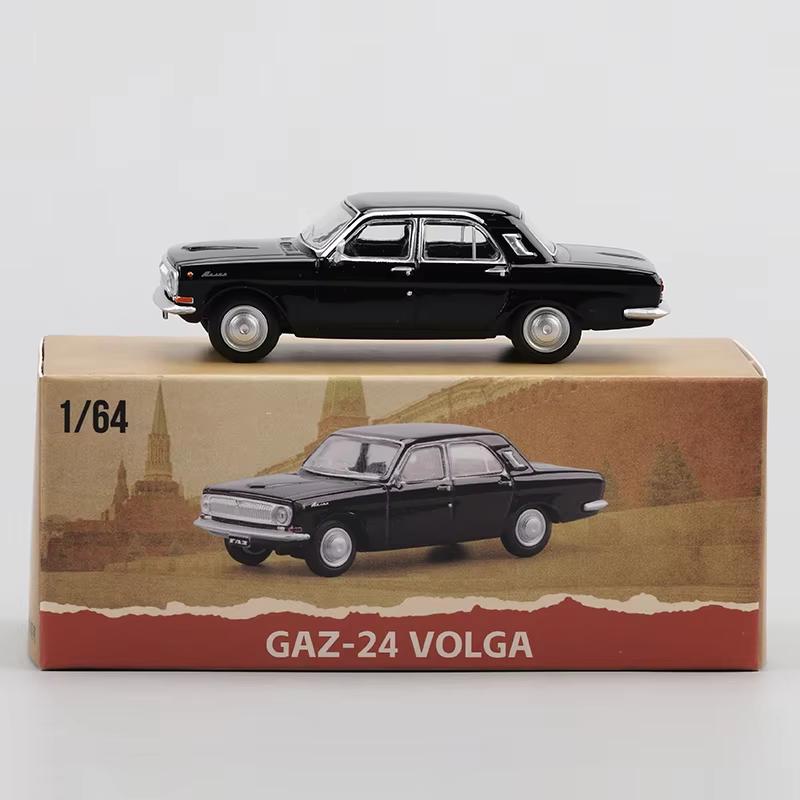 Perka 1:64 Scale GAZ-24 Volga Alloy Car Model Ornament Souvenir Display Collection Hobby Gift