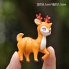 Wild Animal Little Sika Deer Model Ornaments Small Fawn Fairy Garden Miniature Accessories Decor Action Figure Figurine Toy
