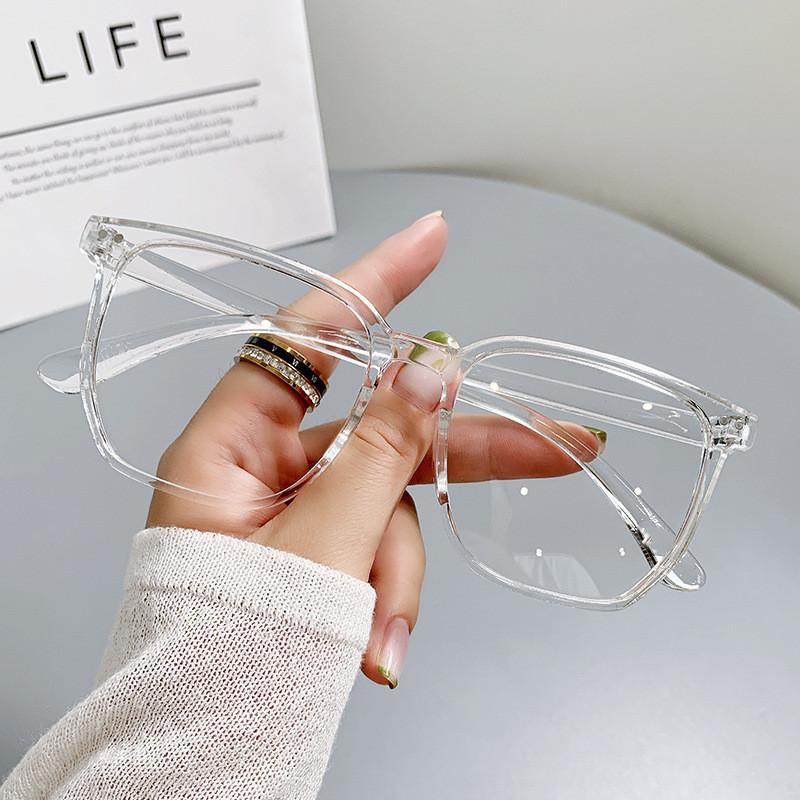 Anti Blue Light Anti Radiation Myopia Eyeglasses Trendy Near Sight Eyewear Eye Protection Flat Light Mirror 0-1.0-1.5-2.0 To-6.0