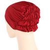 Multicolor Women Muslim Hijab Cap Fashion Ruffled Stretch Under Scarf Turban Hat Islam Headscarf Bonnet Adjustable