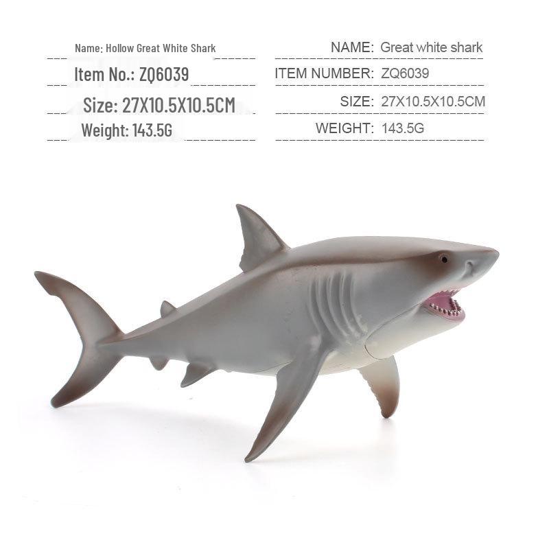 Realistic Megalodon Shark Toy Model Ornament