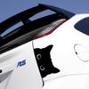 Funny Car Cat Sticker Self-Adhesive PET Bumper Sticker Car Tail Bumper Window Cute Cat Peeking Decal Auto Styling Decoration