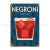 Negroni Made In Italy Ahumbleconcept Metal Sign Cinema Custom Cinema Designing Cinema Tin Sign Poster
