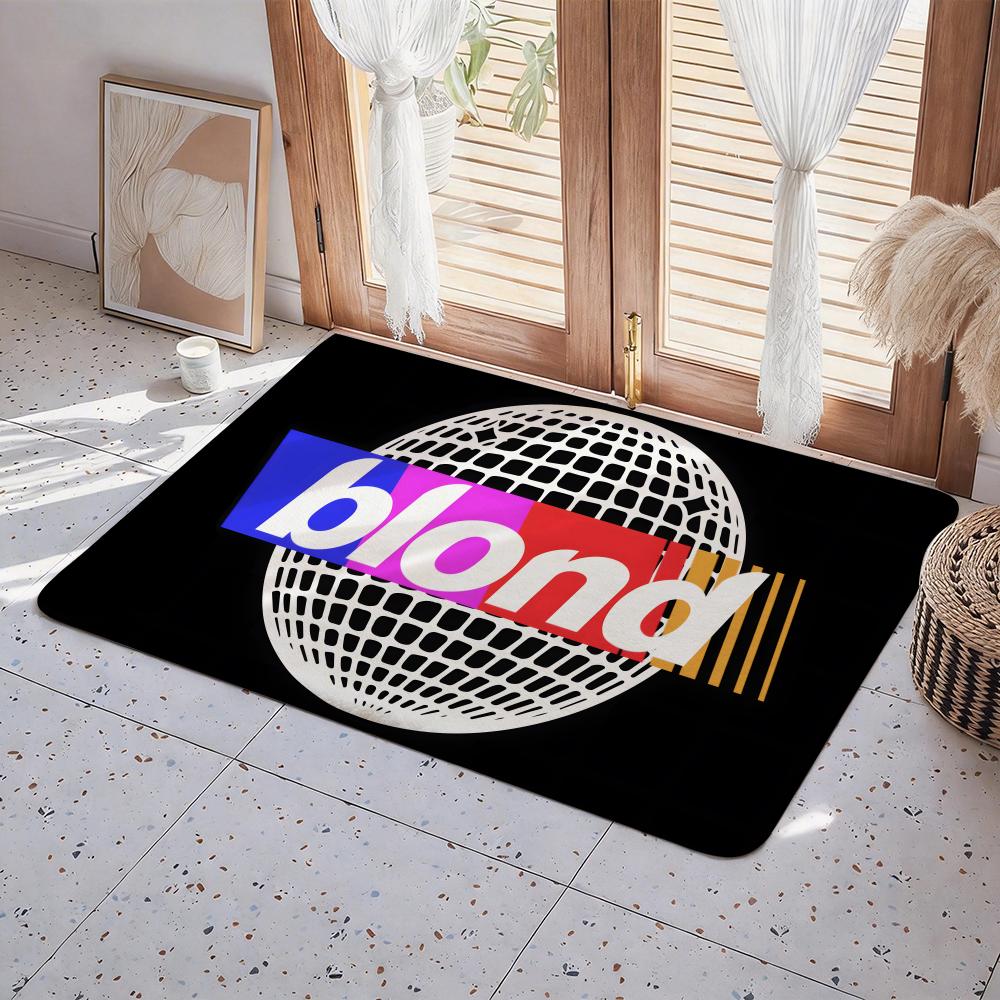 

Singer F Frank Ocean Floor Mat Eco Flannel Doormat Non Slip Odorless Indoor Floor Rug Soft Short Plush Home Mat 50x80cm