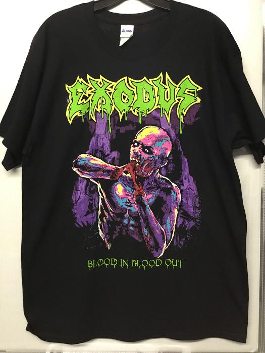 

EXODUS Blood in blood out Short Sleeve Unisex All Size S-234XL Unisex T-Shirt M