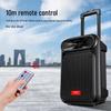 Aigo Tragbarer Outdoor Bluetooth Karaoke-Rollwagenlautsprecher CN-Stecker (Adapter enthalten) (CN-Version)