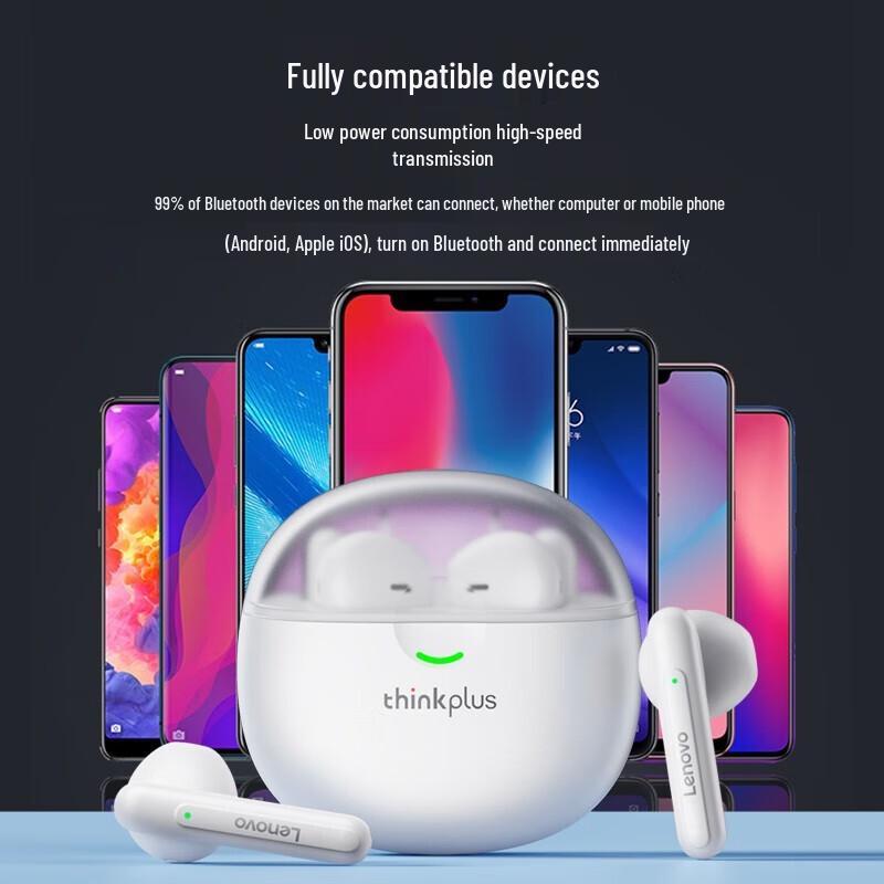 ThinkPlus P1 Pro True Wireless Semi-In-Ear Earbuds