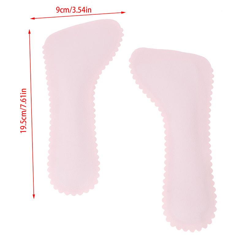 Sandals Insoles Self-adhesive Non-slip Women Shoes Pads Breathable High-heeled Shoe Soft Cushion Sole Stickers Orthotics Inserts