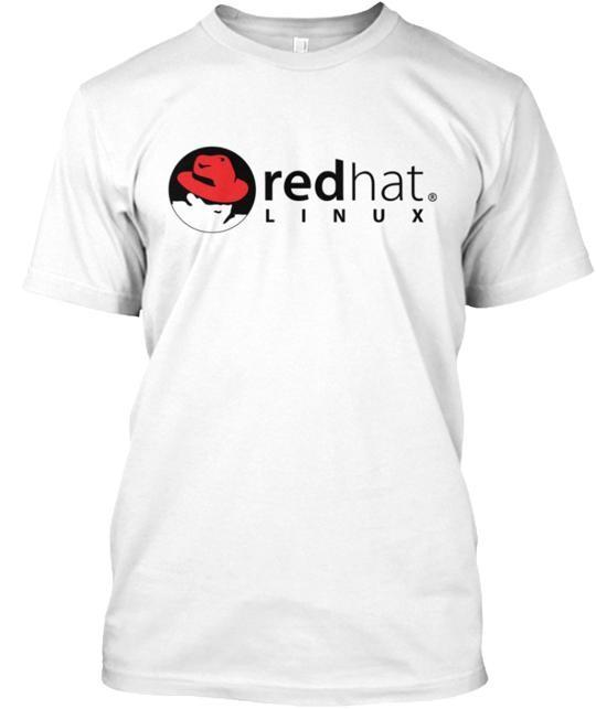 Футболка для администратора Redhat Linux Сделано в США Размеры от S до 5XL Унисекс S