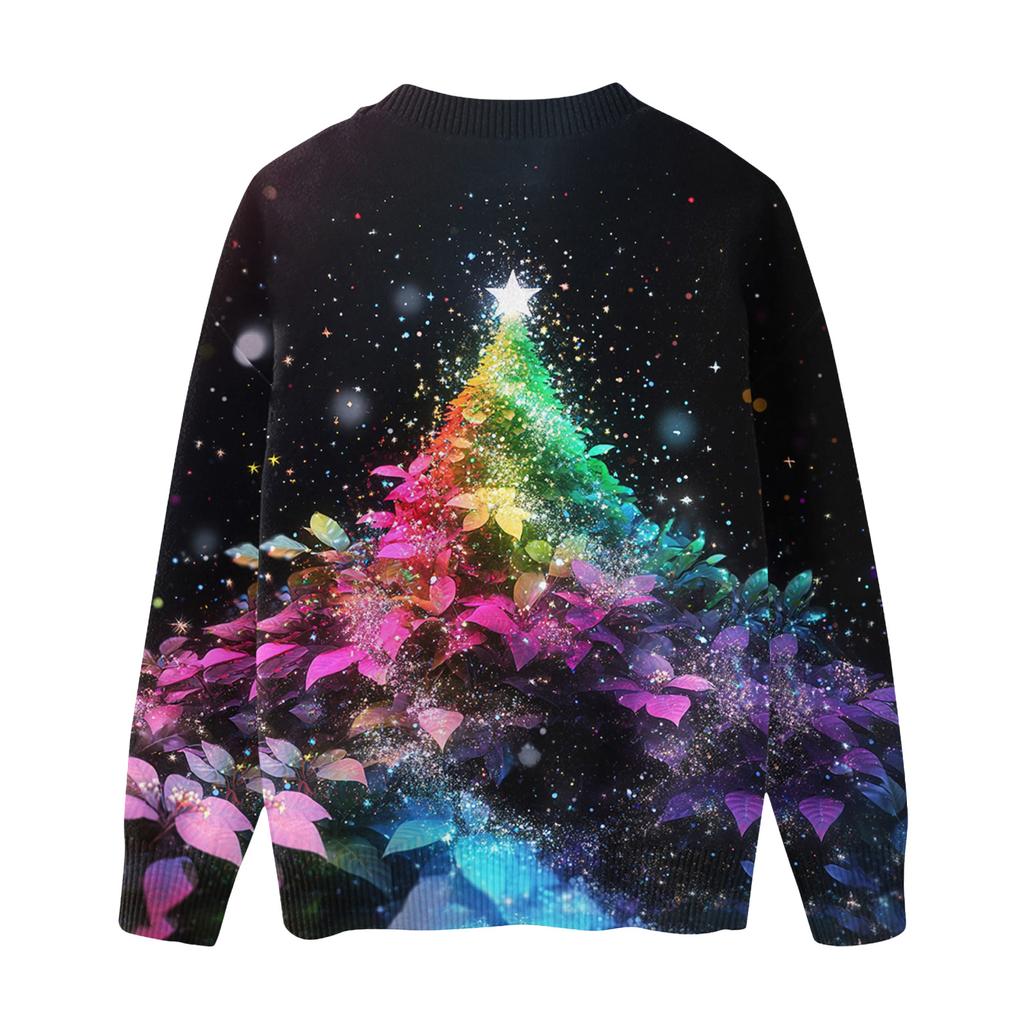 Christmas Day Sweatshirts For Children Boys And Girls Knit Sweater Cute Shirt Fall Crewneck Pullover Tops