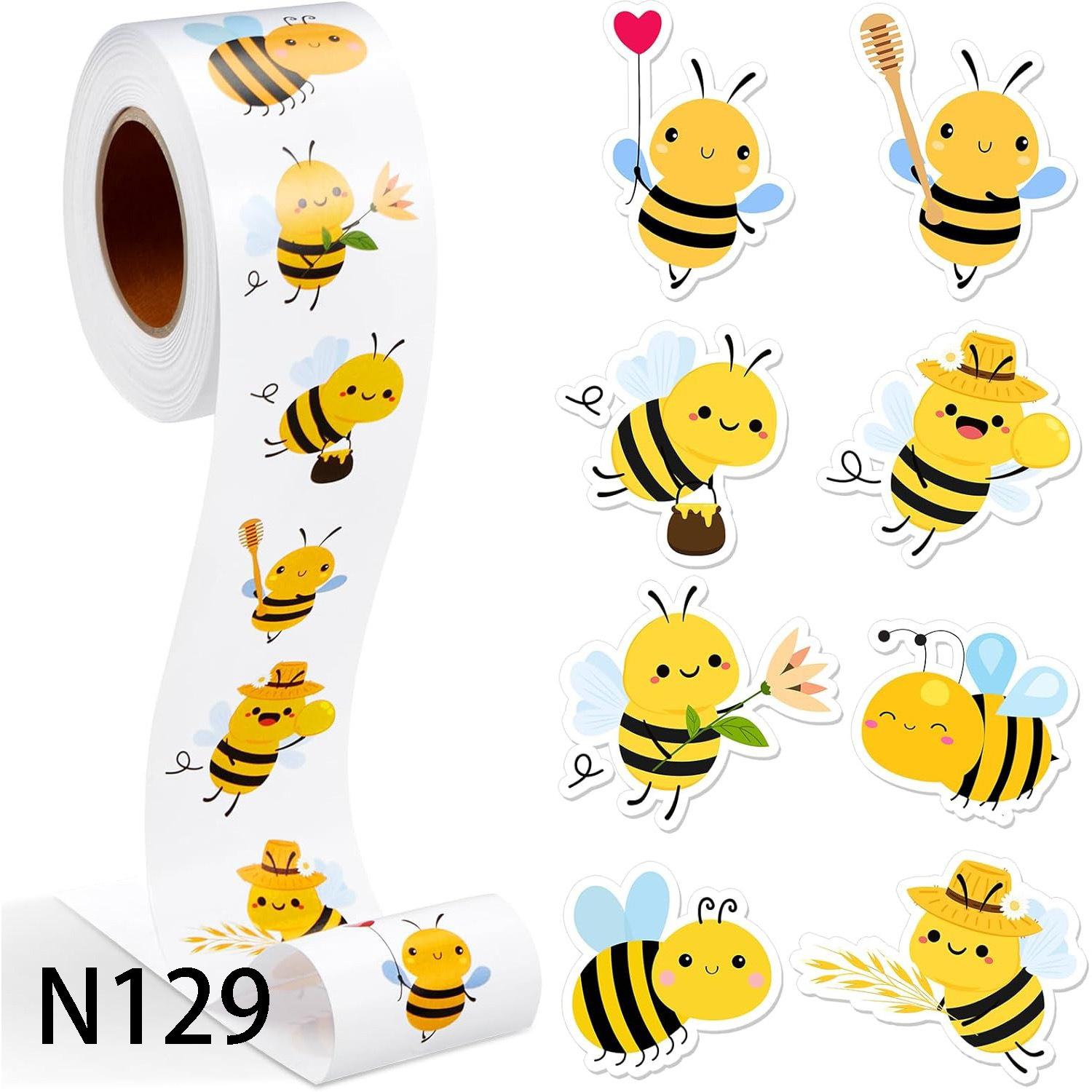 

500 шт. Наклейки с животными Единорог Русалка Динозавр Тематическая вечеринка Подарочные коробки Этикетки Бумажные наклейки для детей Детский душ День рождения Декор