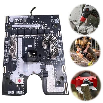 6MOS 3-Alloy 21V Protection Board for Makita 18650 Side Lights with Temperature Control For Angle Grinding Machine Electric Scis