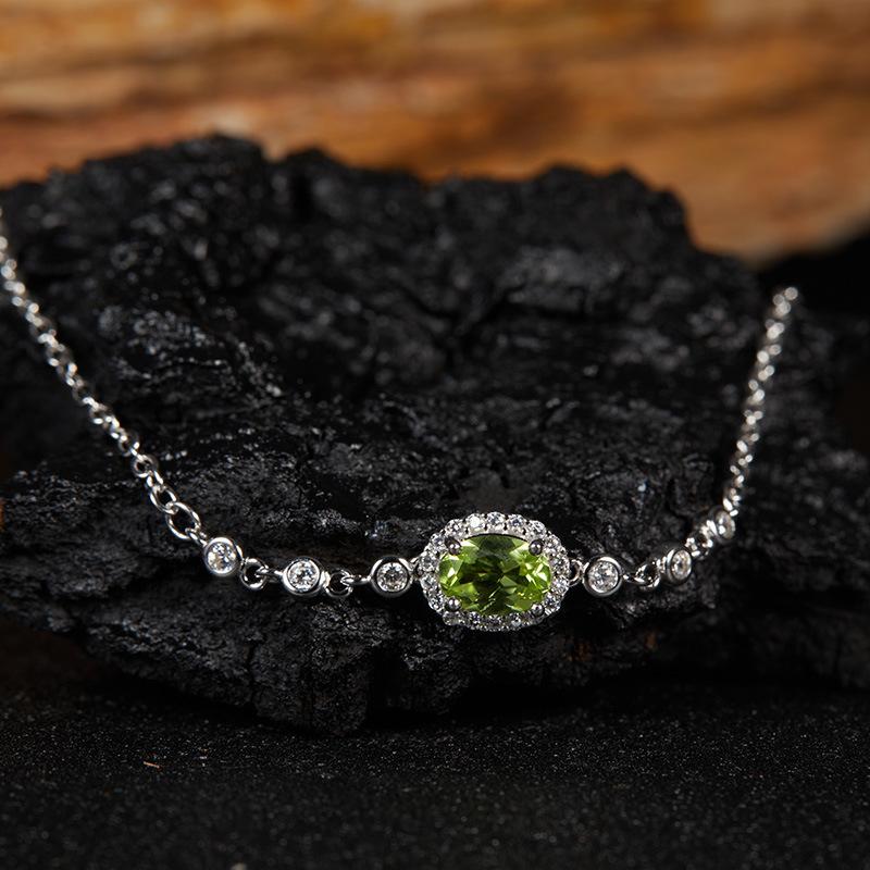 Color Treasure Jewelry Natural Garnet Topaz Peridot Citrine Bracelet Women