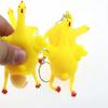 Cute Funny Chicken And Eggs Shaped Decompression Anti-stress Toy Pressure Helper For Keyring Ornament