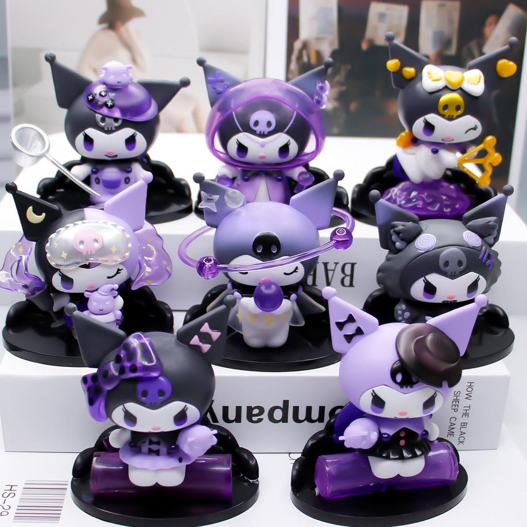 Kuromi My Melody Sticky Note Series Blind Box Figure Toy Doll Ornament Gift