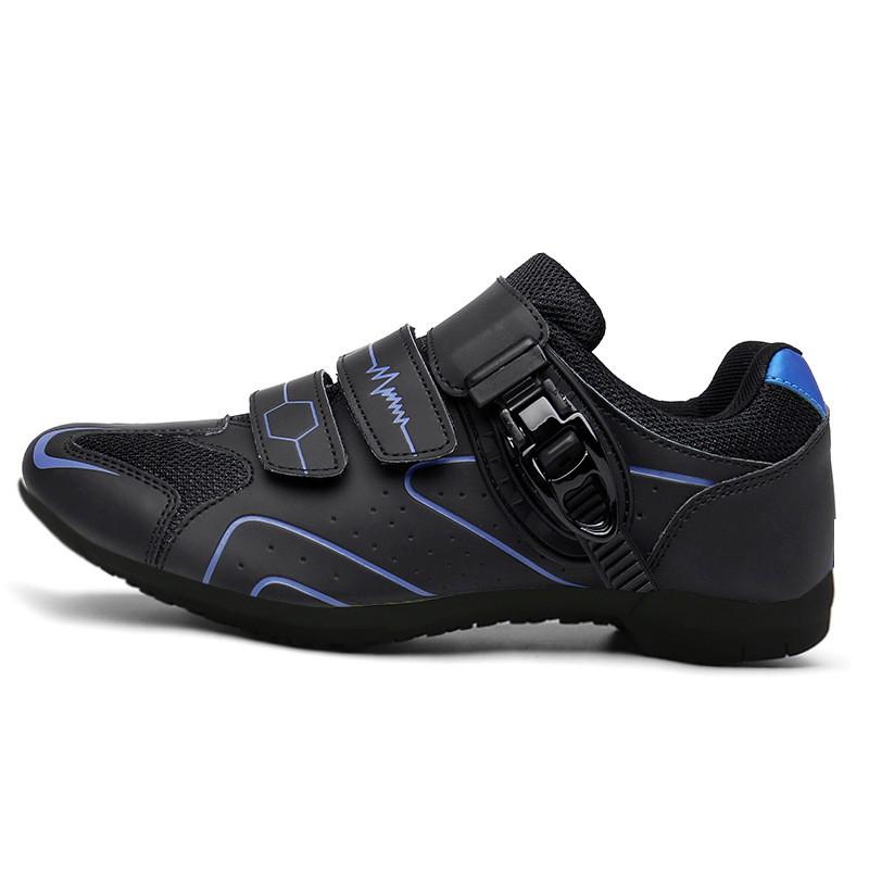 Men Women Cycling Shoes Breathable Hard Sole Road Mountain Bike Clipless Flat Pedal Compatible