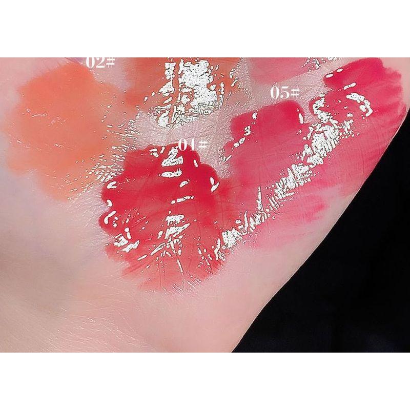 Cappuvini - Love Heart Mirror Lip Gloss - 6 Colors