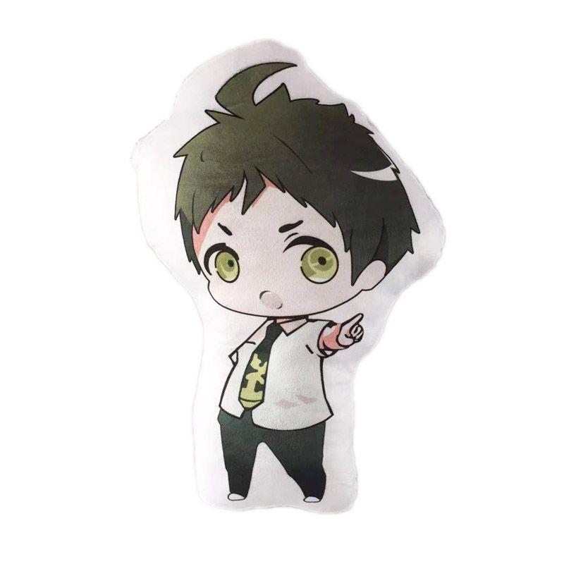 Adorable Danganronpa Plush Toy Soft Stuffed Pillow Featuring Nanami Chiaki And Nagito Komaeda