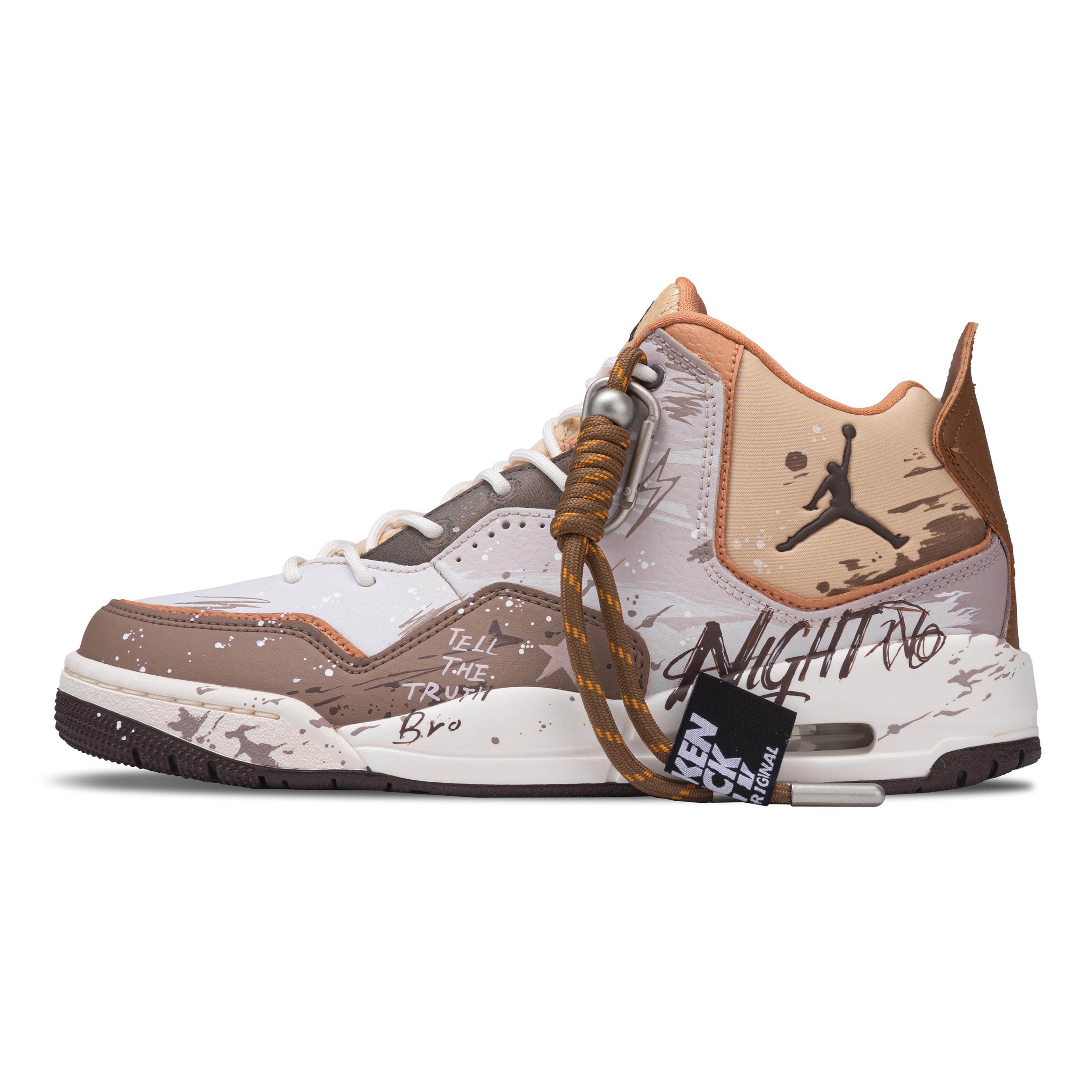 

Jordan Courtside 23 End Of The Road Storm Abrasion Resistant Abrasion Resistant Mid top Vintage Basketball Shoes Unisex HV1812-221(Team864-) 40.5