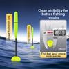 3pcs Pack Eye-catching Design Carp Fishing Floats 3pcs Pack Hook Reminder Floats  Outdoor Fishing