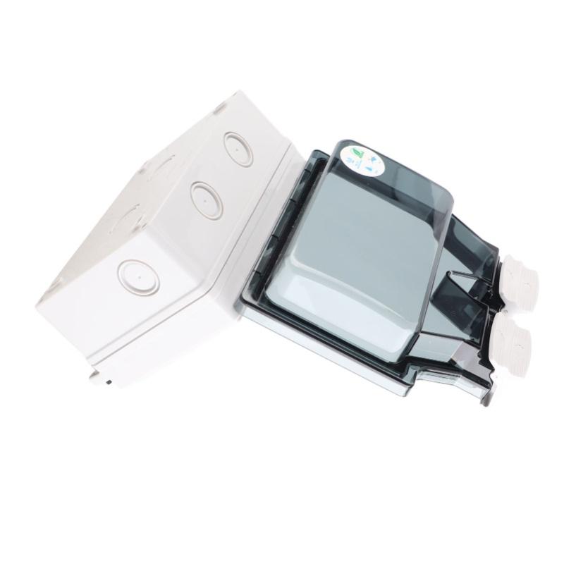 WiFi Akıllı Priz Tip 86 IP66 Dış Mekan Su Geçirmez Wifi Akıllı Elektrik Prizi APP Kontrolü 15A