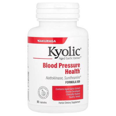 Kyolic Aged Garlic Extract Formula 109, 80 Capsules
