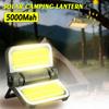 5000mAh Solar Camping Light Rechargeable Tent Lantern with 3 Modes, Emergency Power Bank & Hook for Outdoor/Hiking (waterproof)