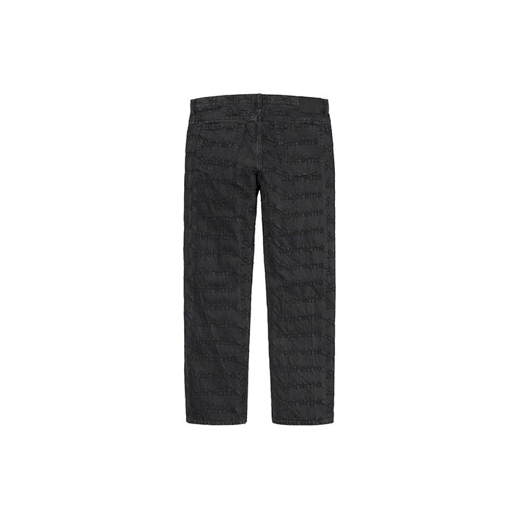 Supreme Frayed Logos Regular Jean SUP-SS21-668