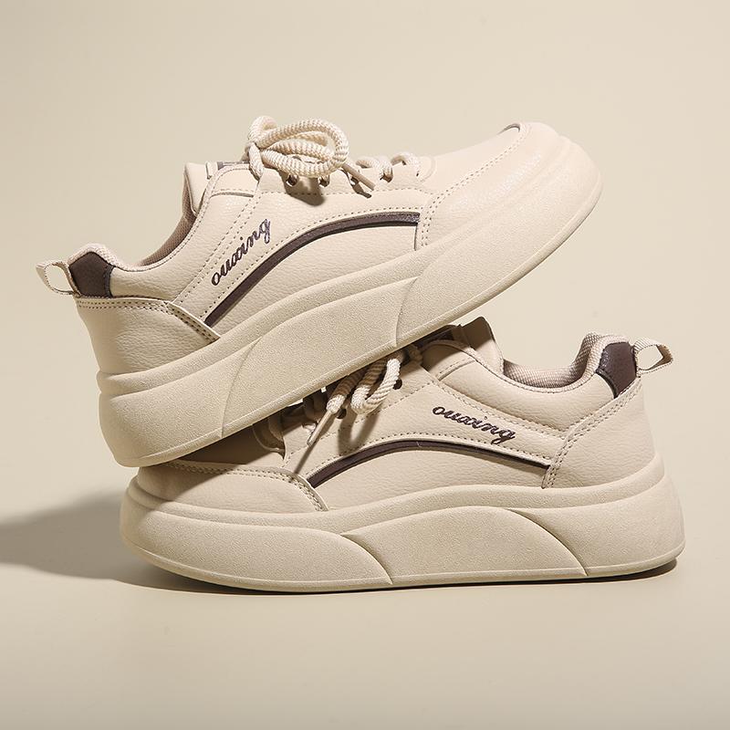 Fashion White Shoes for Womens Sneakers Shoes Casual Flats Sneakers Female Fashion Comfort Vulcanized Platform Shoes Zapatos De Mujer